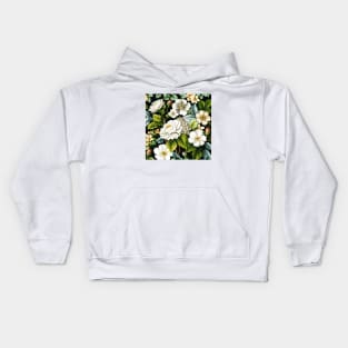 spring floral print Kids Hoodie